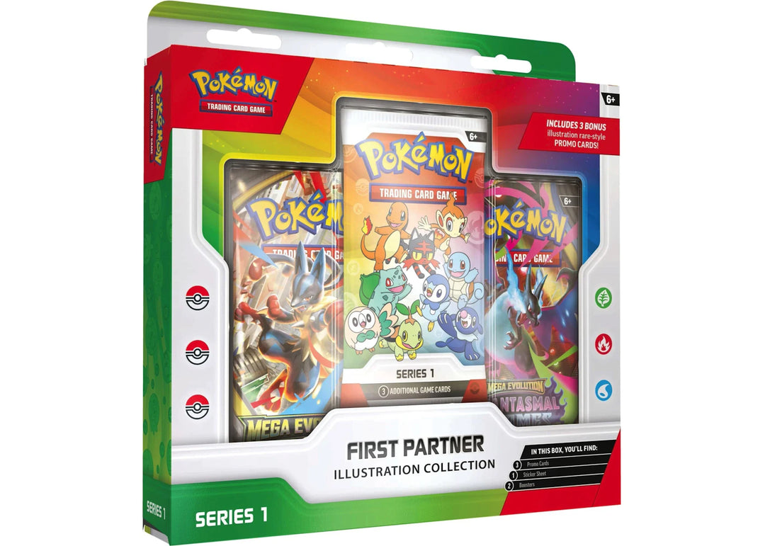 2026 Pokémon First Partner Illustration Collection Series Box