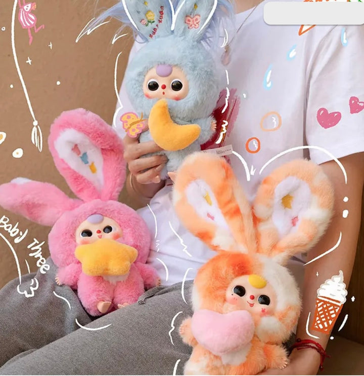 Baby Three Lily Rabbit Town V3 Plush Blind Box Sealed (Full Set Of 6)