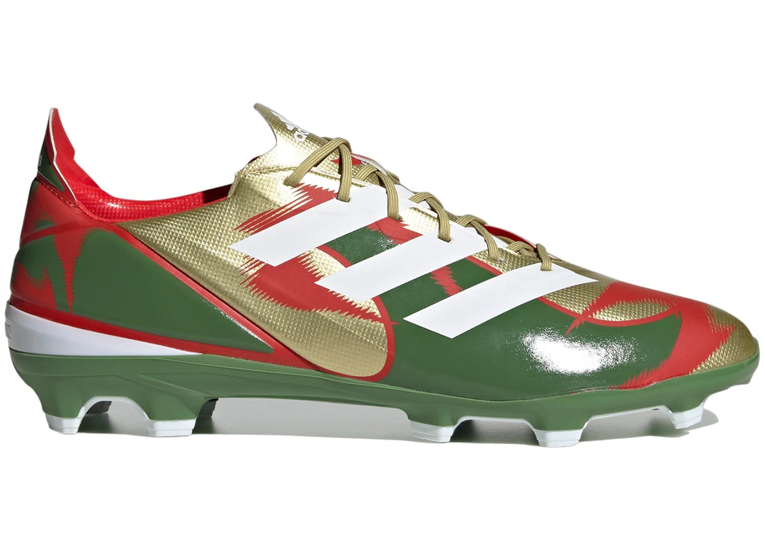 adidas Gamemode FG Gold Metallic Cloud White Tribe Green