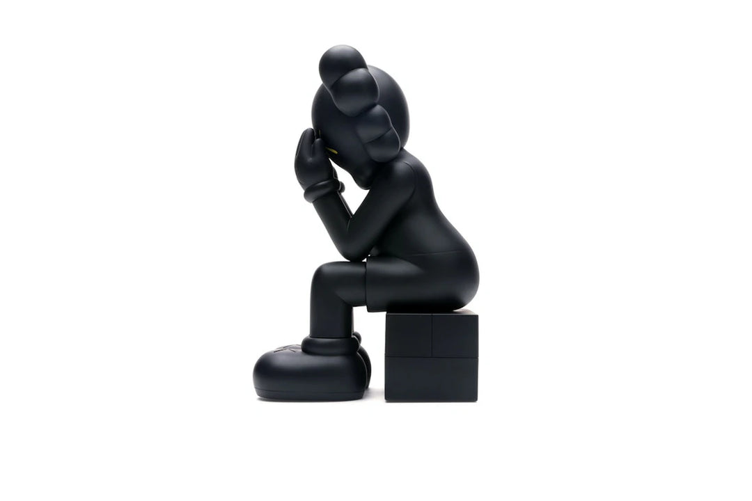 KAWS Passing Through Open Edition Vinyl Figure Black