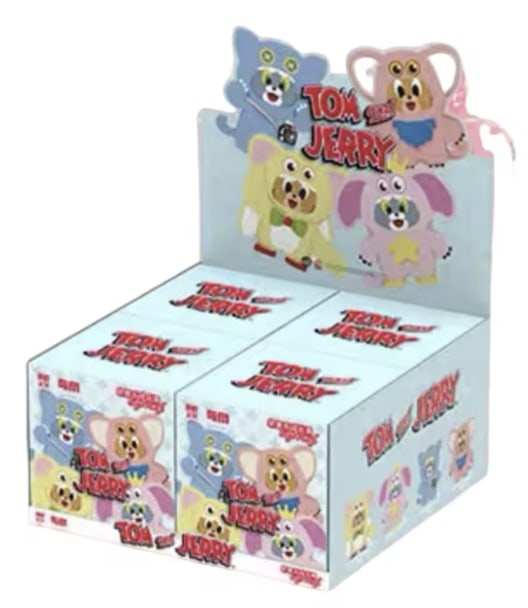 Fondjoy Tom & Jerry Monster Series Plush Keychain Blind Box (Set of 4)