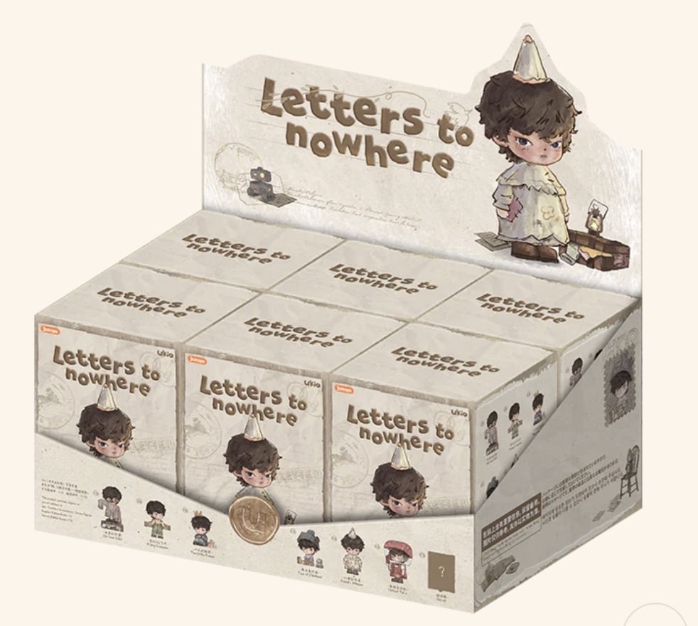 Jotoys Ukio Letters to nowhere Series Figures Blind Box (Set of 6)