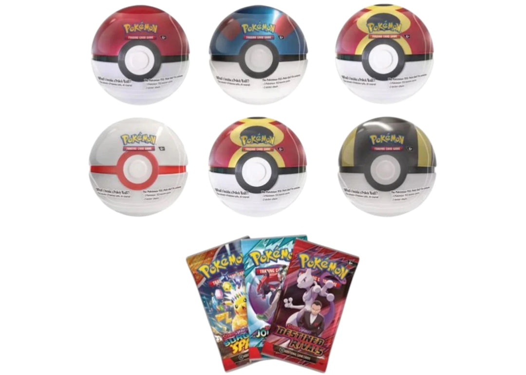 2026 Pokémon Pokeball Costco 6 Tin Case Sealed (Set of 6)