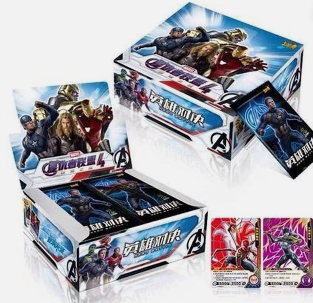 Kayou Disney Marvel Hero Battle Trading Cards CCG 30 Pack New Box Sealed