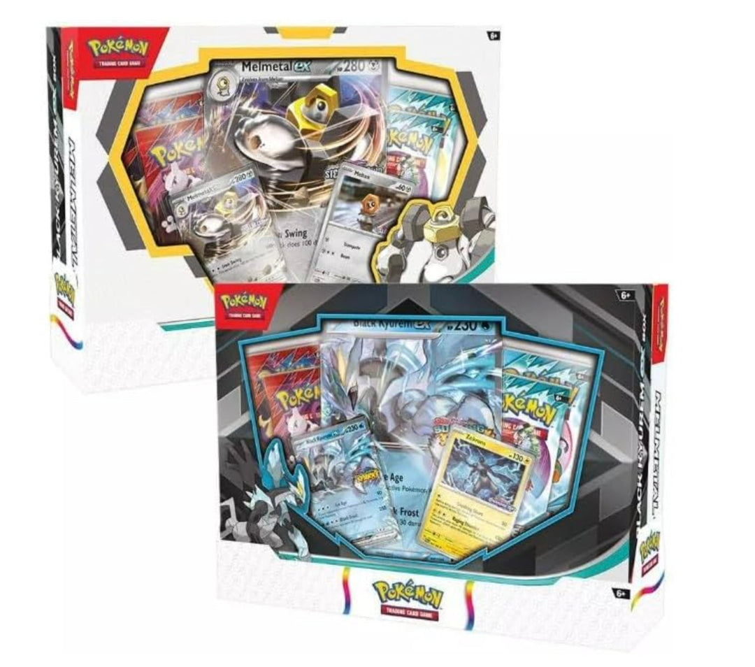 Pokemon TCG Black Kyurem ex and Melmetal ex Box Set