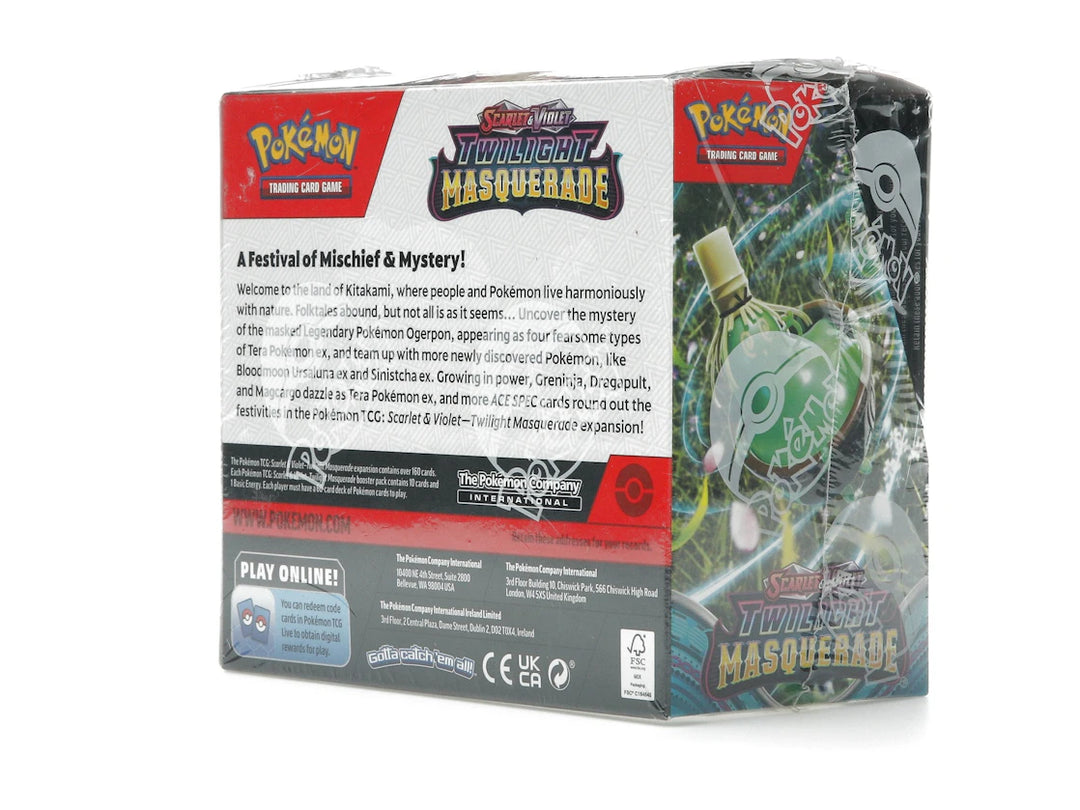 Pokémon Scarlet &amp; Violet Twilight Masquerade Booster Box