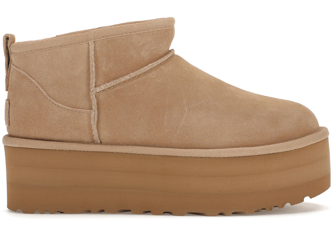 UGG Classic Ultra Mini Platform Boot Sand (Women&