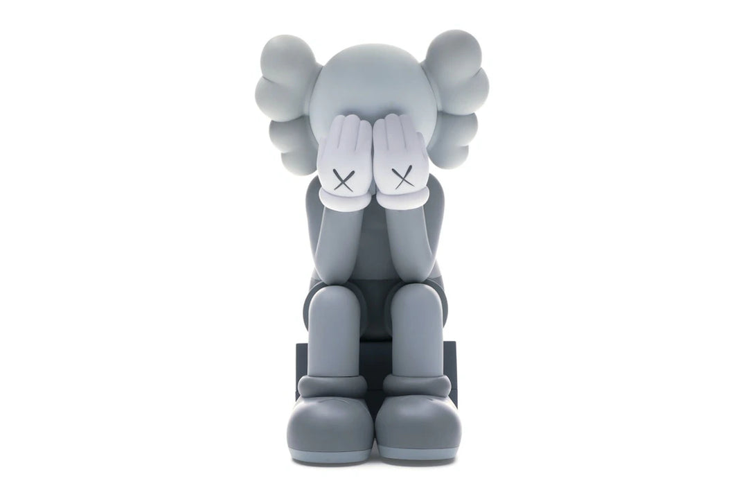 KAWS Passing Through Open Edition Vinyl Figure Grey