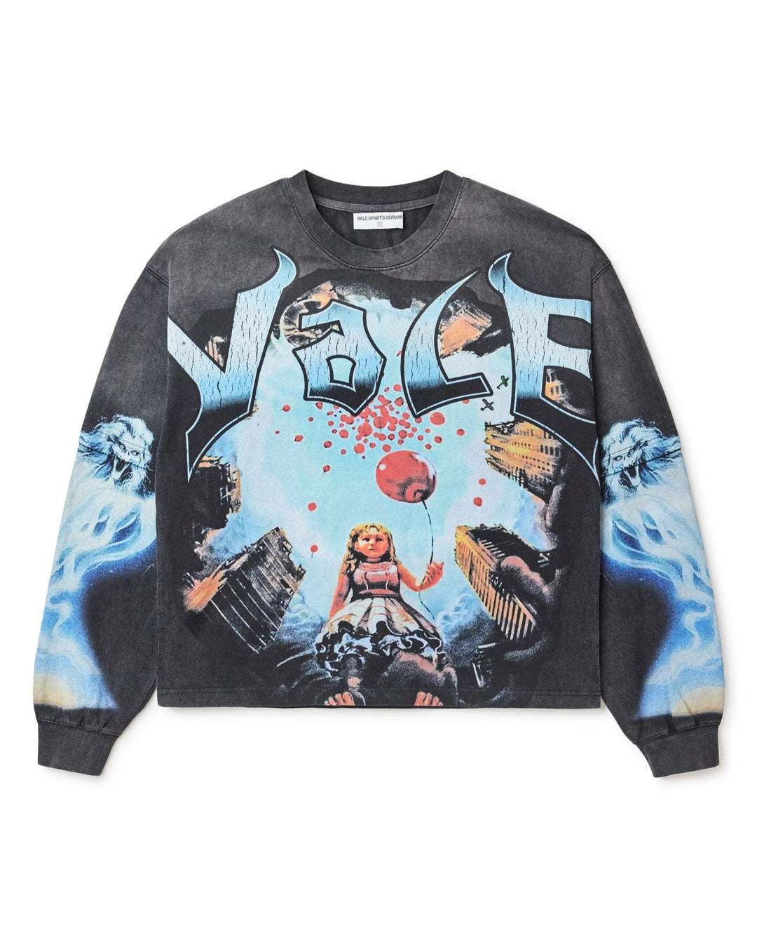 Vale Forever Red Balloon Long-Sleeve 'Black/Blue'