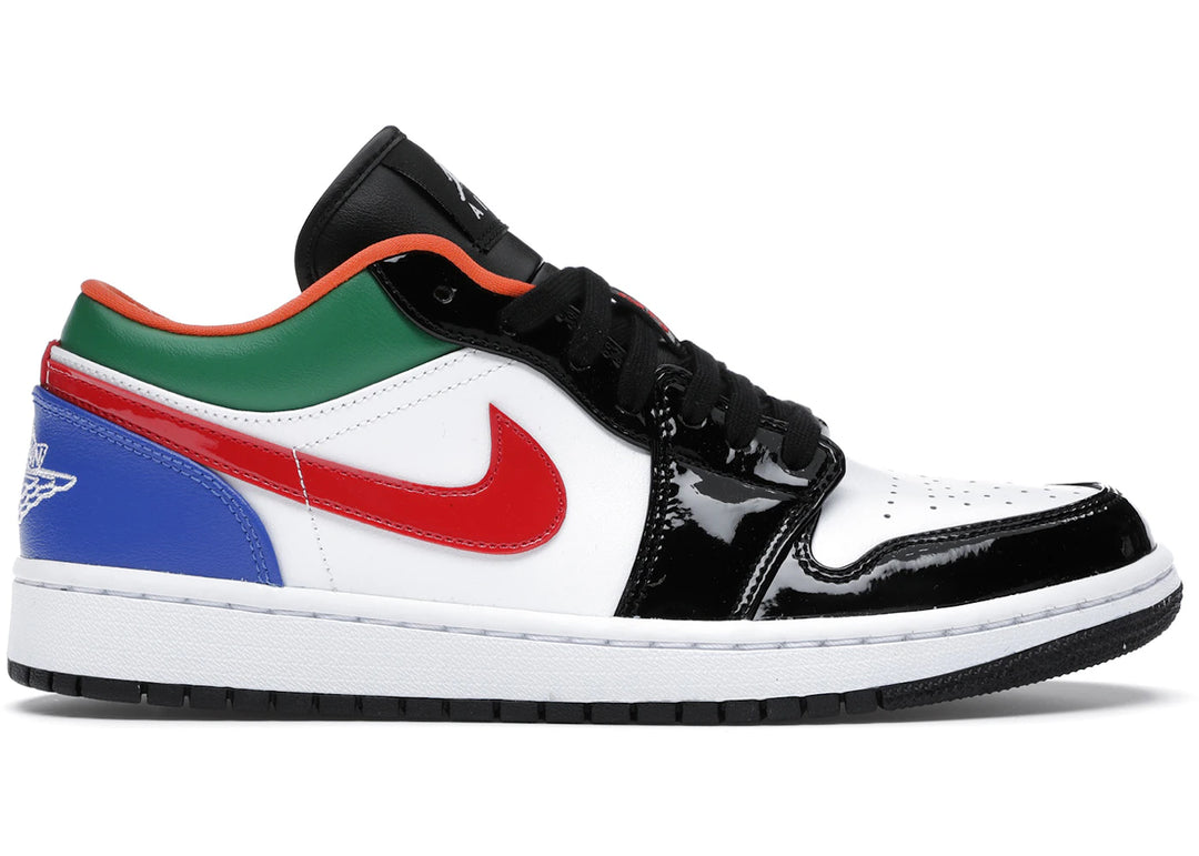 Jordan 1 Low Multi-Color Black Toe (Women&