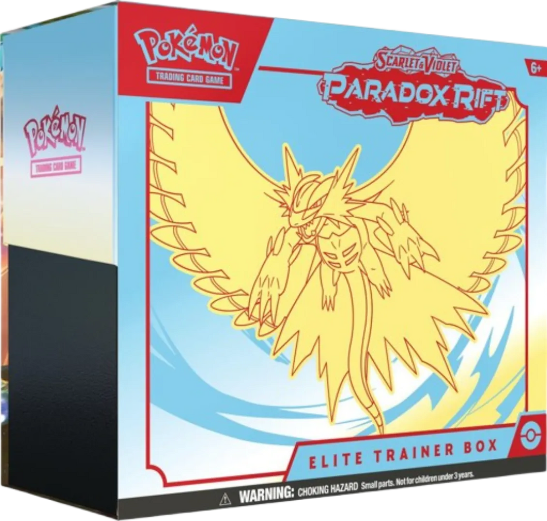 Pokémon Scarlet & Violet Paradox Rift Elite Trainer Box [Roaring Moon]