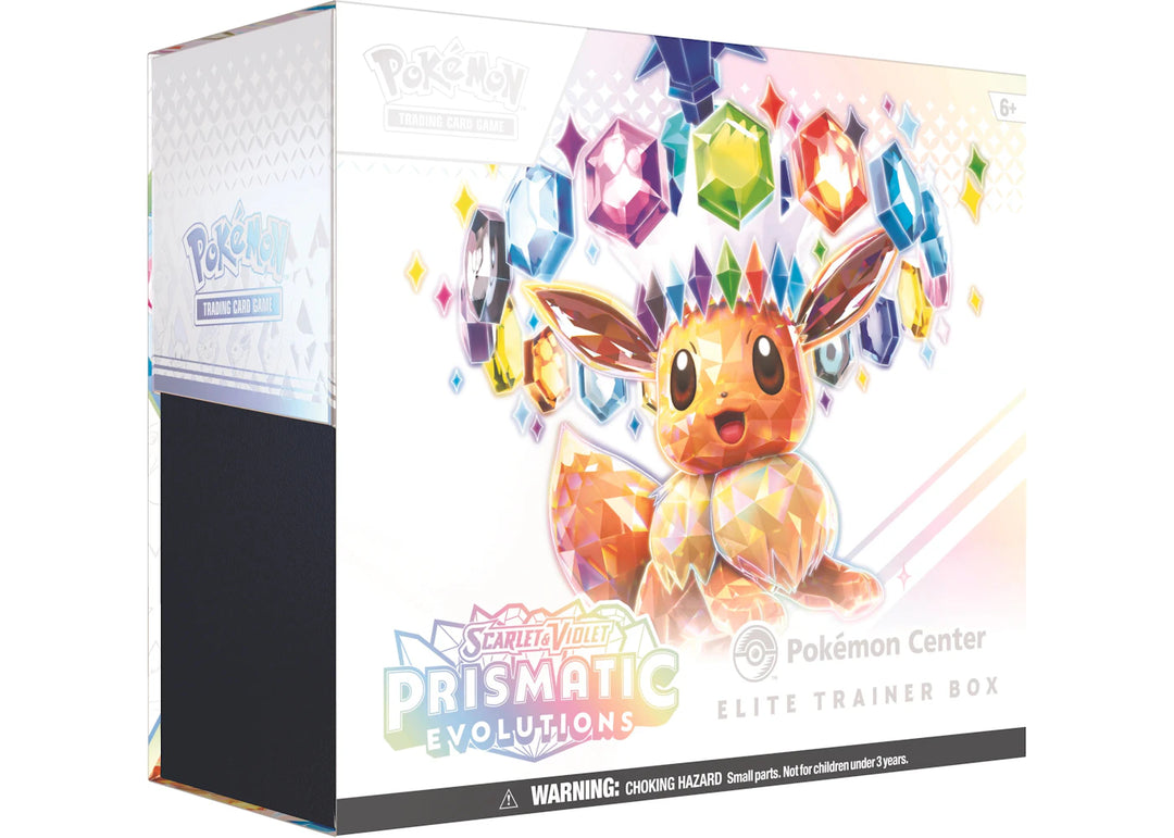 Pokémon Scarlet &amp; Violet Prismatic Evolutions Pokemon Center Elite Trainer Box