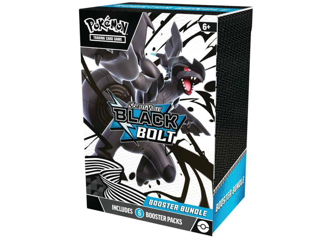 2025 Pokémon Scarlet &amp; Violet Black Bolt Booster Bundle