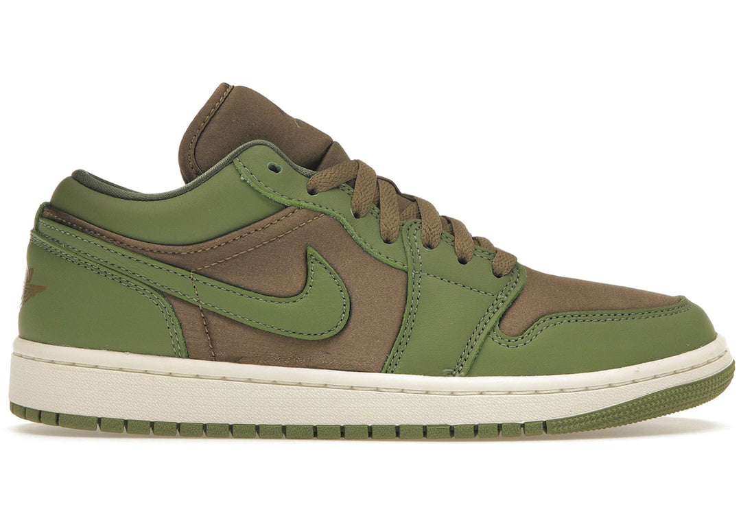 Jordan 1 Low SE Brown Kelp Sky J Light Olive (Women&