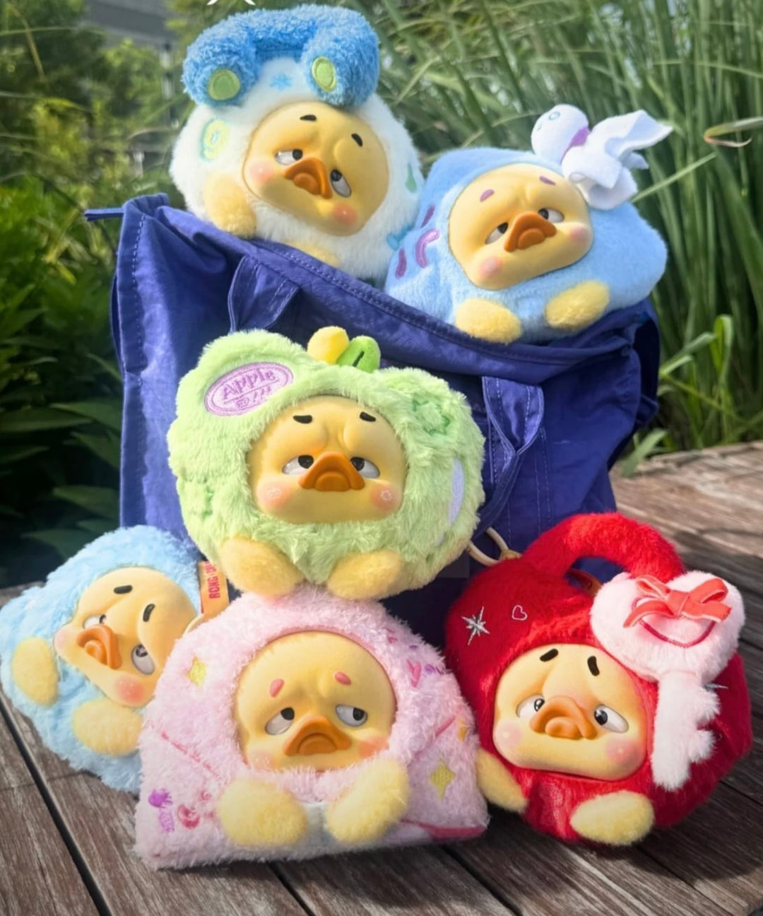 UpsetDuck - Little Secret Duck Plush Earphone Case Blind Box (Set of 6)