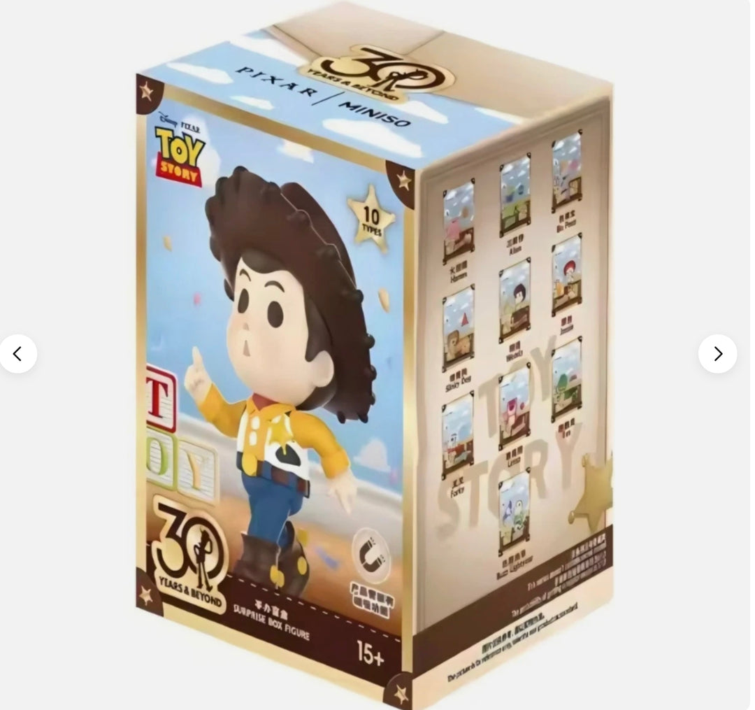 Miniso Disney Pixar Toy Story 30th Anniversary Classic Character Series Figure Sealed Single Blind Box