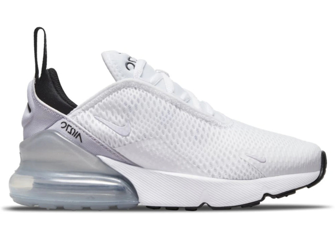 Nike Air Max 270 White Metallic Silver (PS)