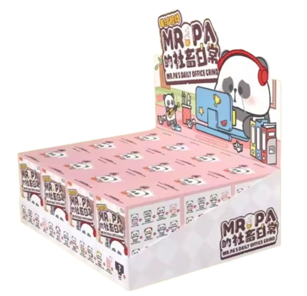 MR.PA Daily Office Grind Series Plush Blind Box Sealed Case (Set of 12)