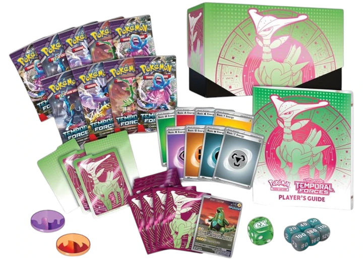 2024 Pokémon Scarlet &amp; Violet Temporal Forces (Iron Leaves) Elite Trainer Box