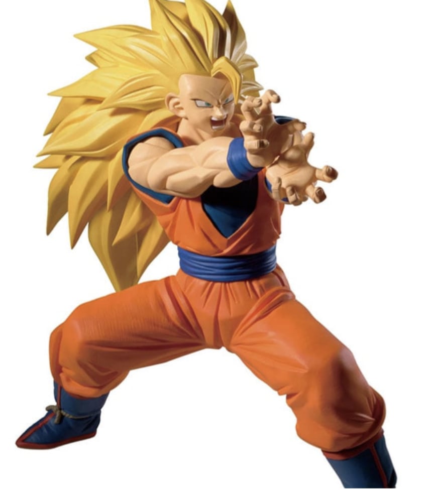 Banpresto Dragon Ball Z Match Makers Super Saiyan 3 Goku (Vs. Kid Buu) Figure