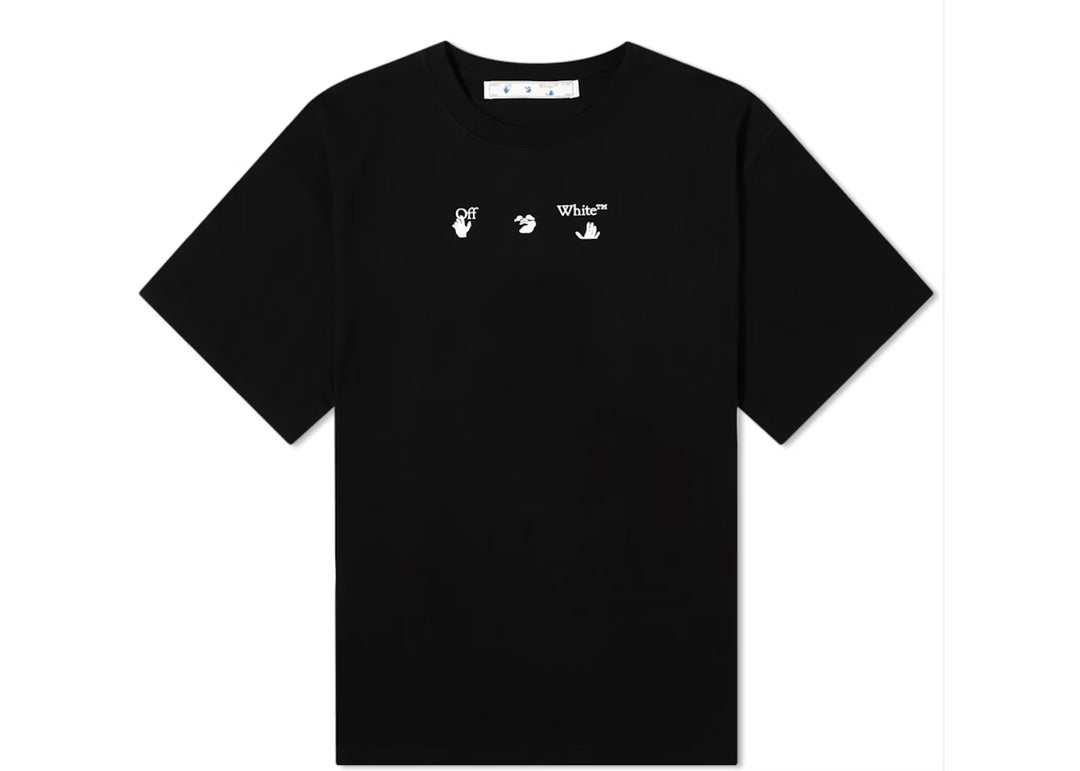 OFF-WHITE Black Make Over Tee Black/Grey