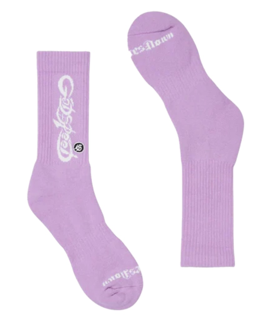 GodSpeed New Age Logo Sock Pink