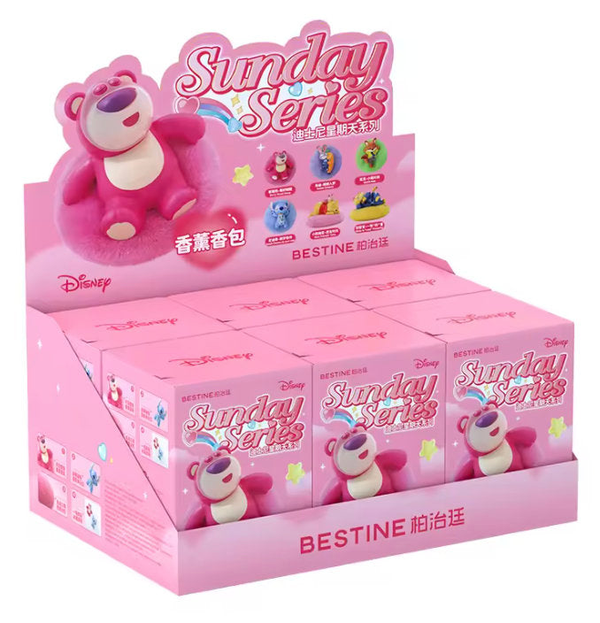 BESTINE Disney Sunday Series Aromatherapy Figure Blind Box Sealed Case (Set of 6)