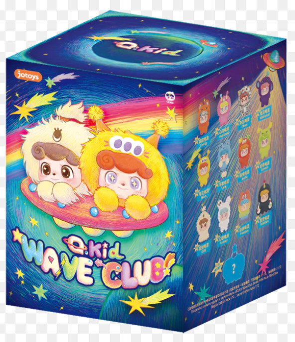 Q. Kid Wave Club Series Mini Plush Single Blind Box