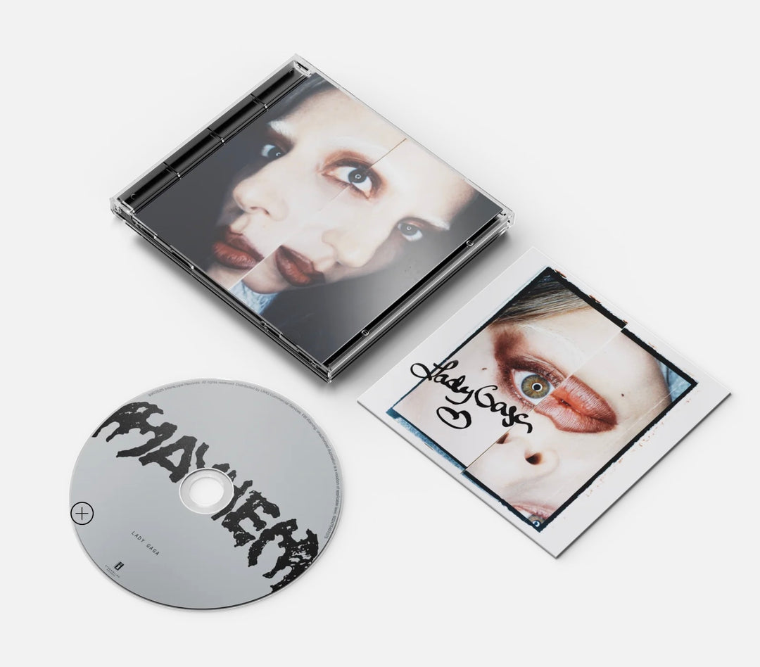 Lady Gaga MAYHEM 002 Gray CD with Exclusive Cover and Exclusive Track (Signed)