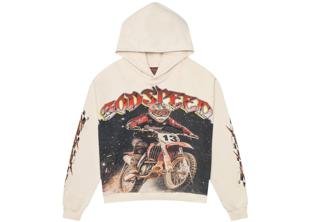 Godspeed Motocross Hoodie Bone