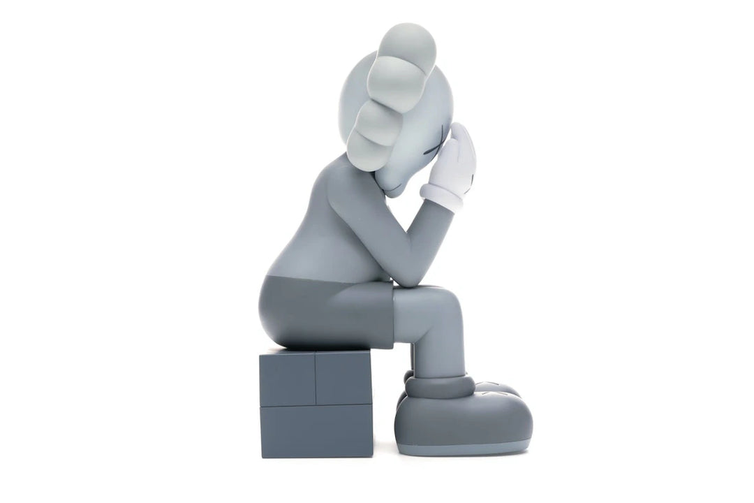 KAWS Passing Through Open Edition Vinyl Figure Grey