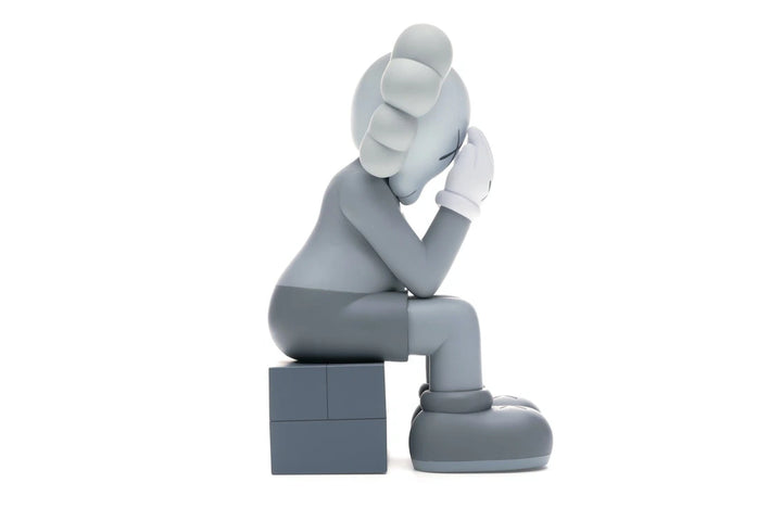 KAWS Passing Through Open Edition Vinyl Figure Grey