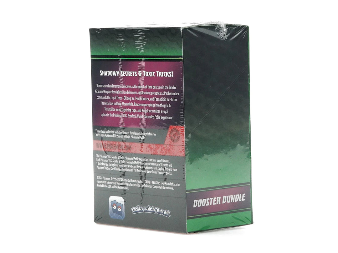 Pokémon Scarlet &amp; Violet Shrouded Fable Booster Bundle