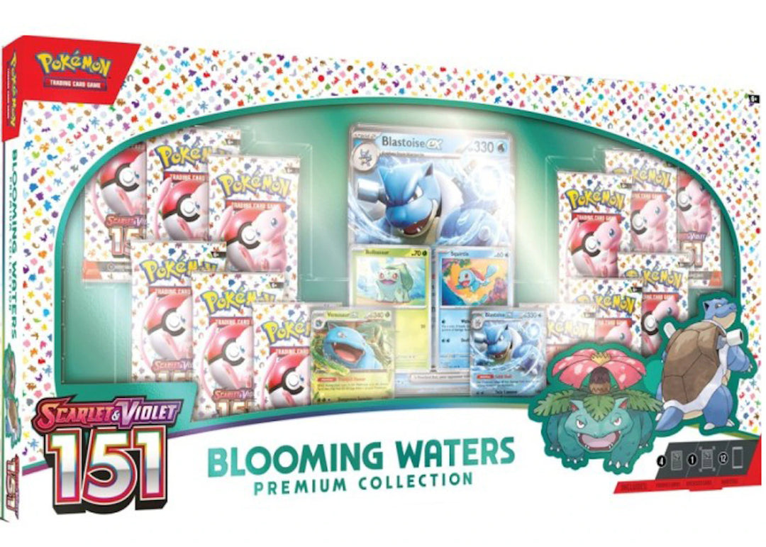 Pokémon Scarlet &amp; Violet 151 Blooming Waters Premium Collection Box
