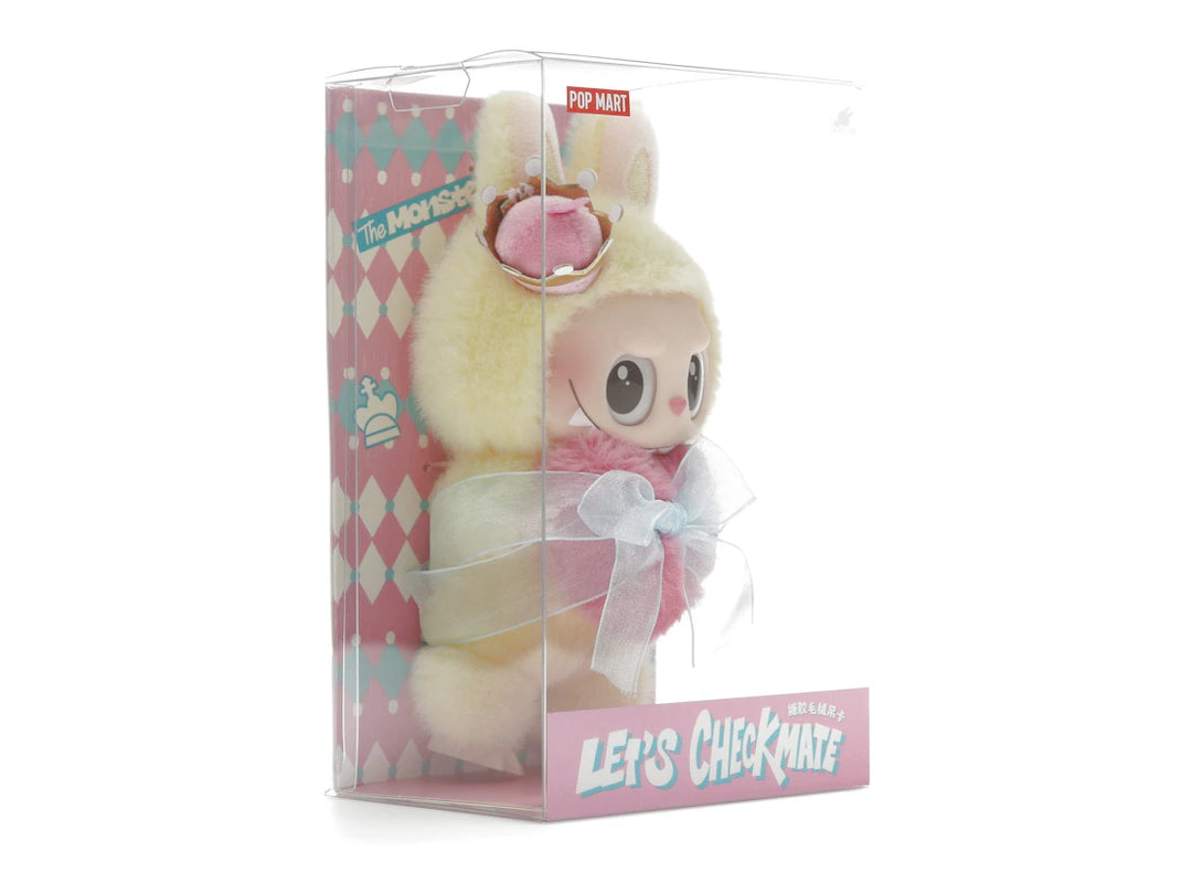 Pop Mart Labubu The Monsters Let's Checkmate Queen Series Vinyl Plush Hanging Card