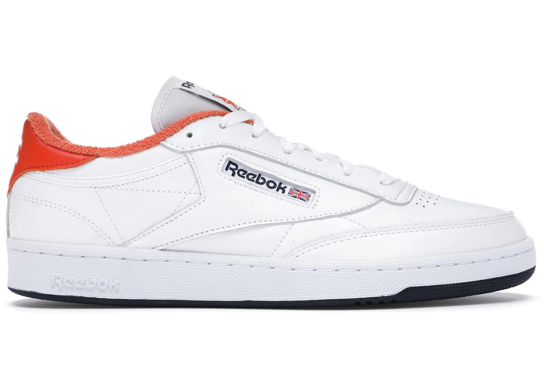 Reebok Club C 85 Eric Emanuel White Orange Navy