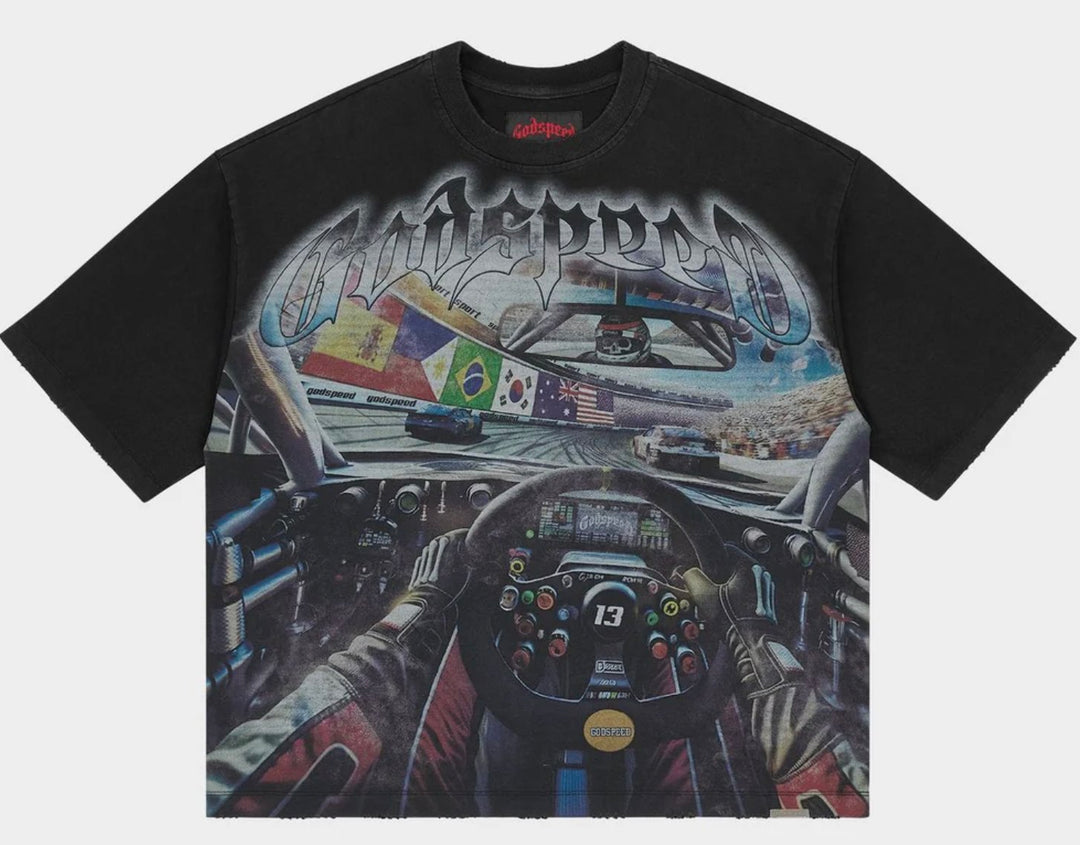 Godspeed Drivers Seat T-shirt Black