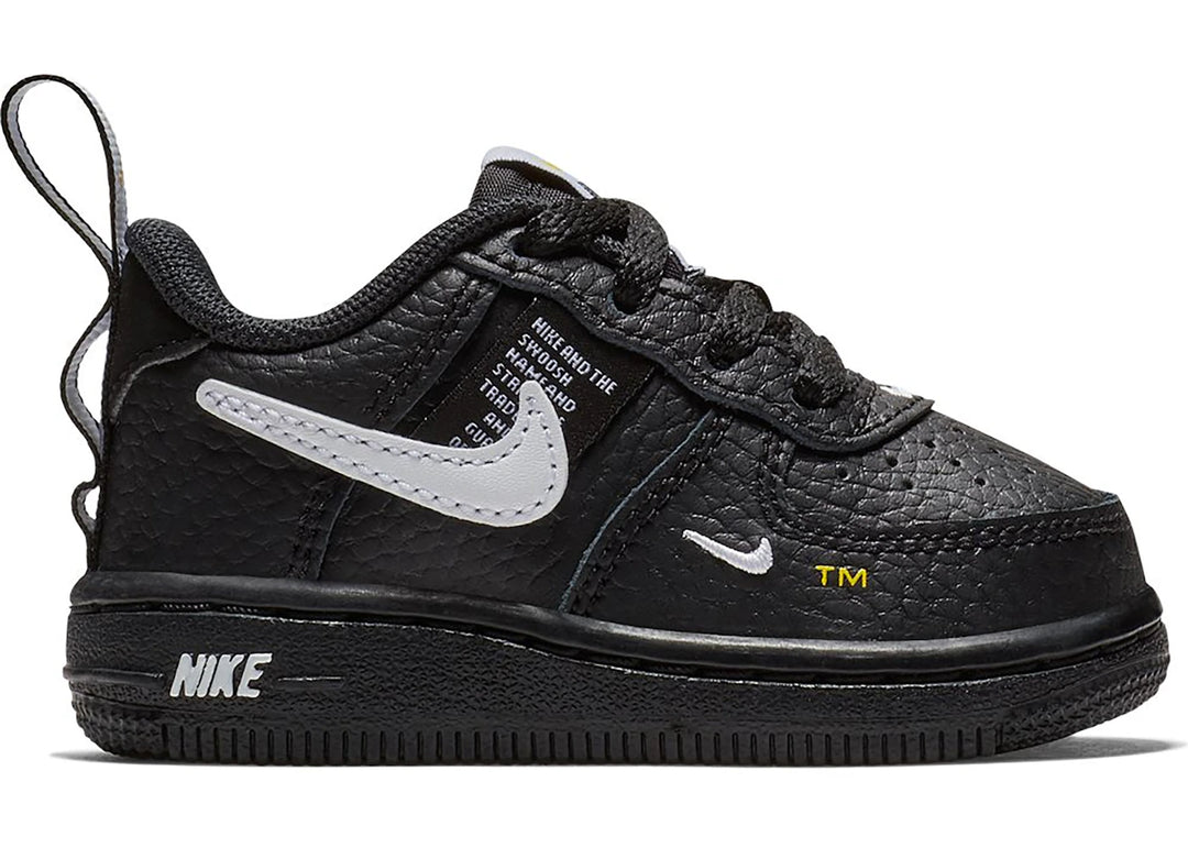 Nike Air Force 1 Low Utility Black White (TD)