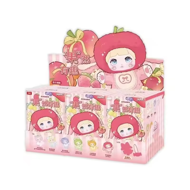 Nommi V3 Interesting Fruits Dream Eyes Series Limited Edition Blind Box Plush Doll Bag Pendant Vinyl Action Figure Mystery Box