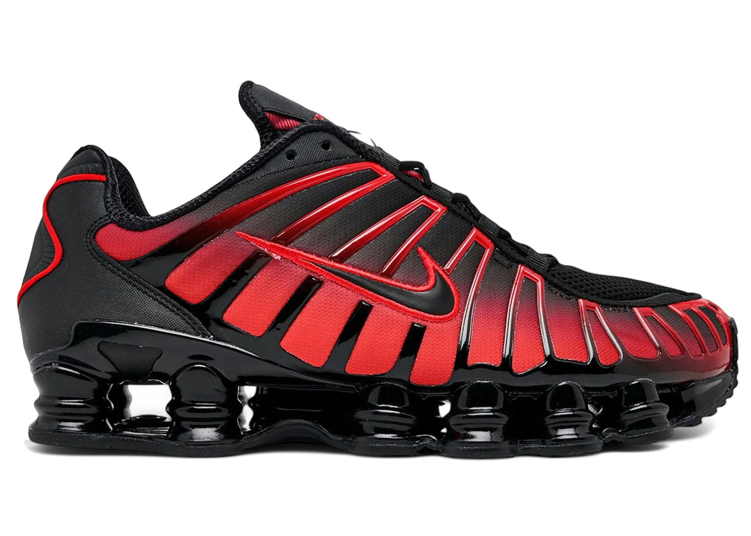 Nike Shox TL Black University Red Gradient