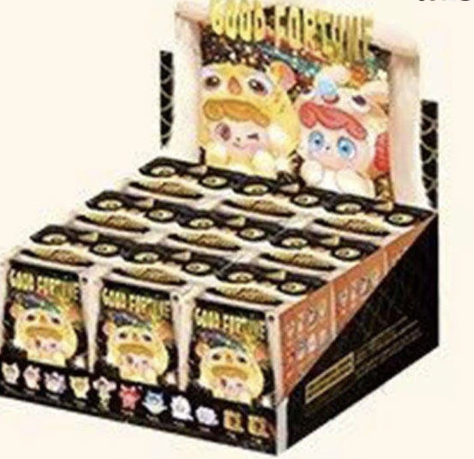 Q.Kid Good Fortune Series PVC Plush Blind Box Case (Set of 9)
