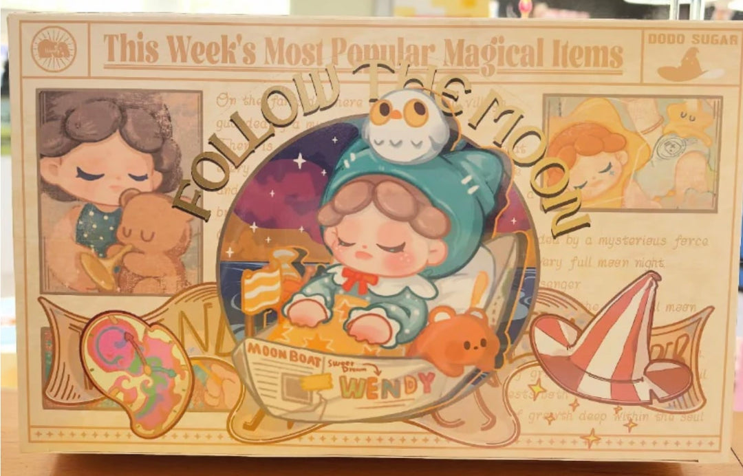 Dodo Sugar Wendy Follow the Moon Series Blind Box (Set of 6)