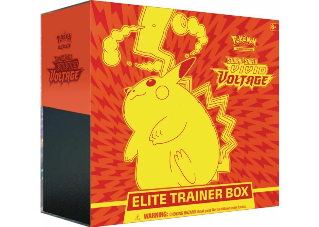 2020 Pokemon TCG Sword &amp; Shield Vivid Voltage Elite Trainer Box