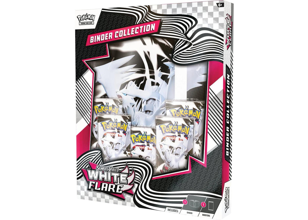 Pokémon Scarlet &amp; Violet White Flare Binder Collection