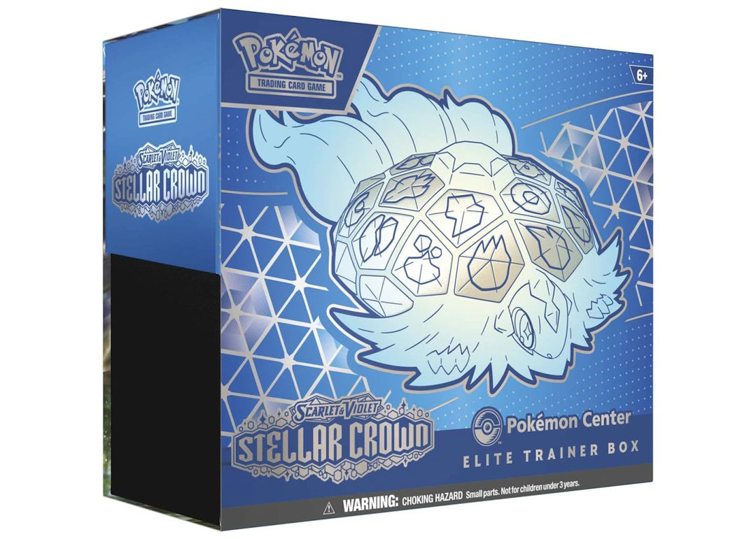 Pokémon Scarlet &amp; Violet Steller Crown Pokemon Center Elite Trainer Box