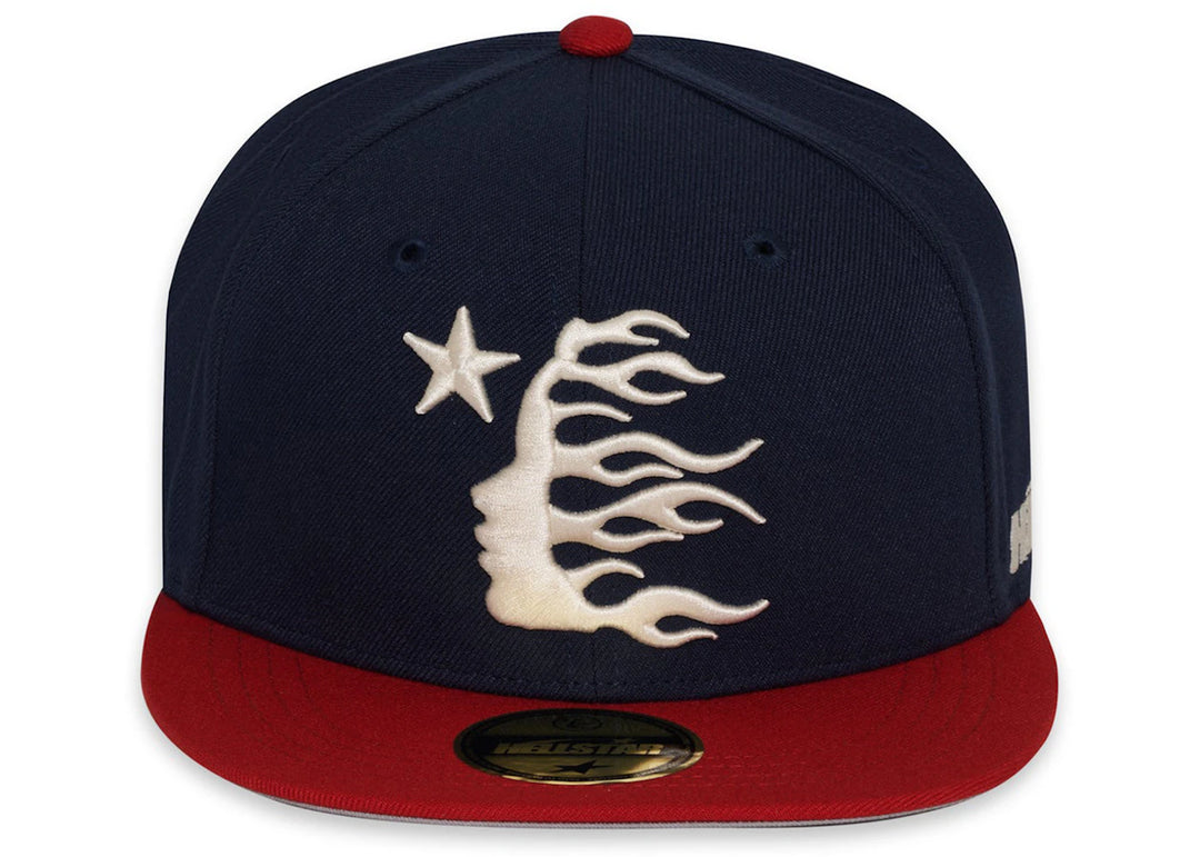 Hellstar Baseball Hat Fitted Navy