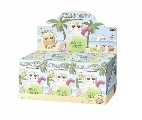 Miniso Hello Kitty Black Summer Scented Sealed Case