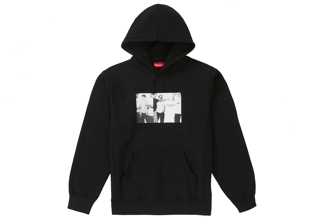 Supreme Classic Ad Hooded Sweatshirt Black