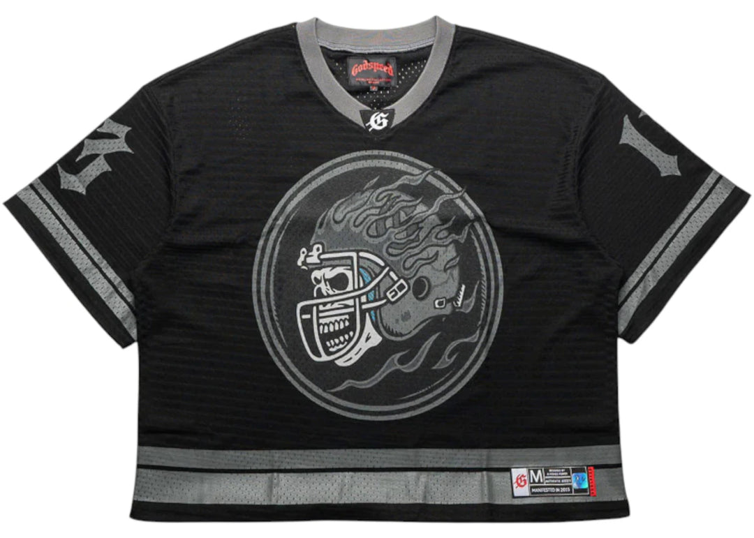 Godspeed First Down Jersey Black/Grey