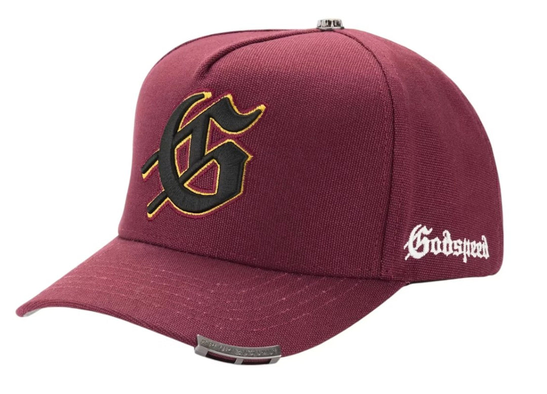 Godspeed Insignia Hat Red Wine